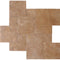 Walnut French Pattern - PREMIUM Unfilled, Brushed & Chiseled